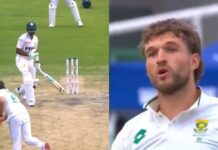 Babar Azam Loses Temper After Mulder Hits Him with the Ball