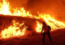 New Wildfire Broke out in Southern California