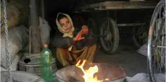 Karachi Shivers on the Coldest Night of the Season