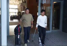saim-ayub-flies-to-london-for-ankle-injury-treatment