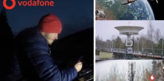 Vodafone Makes World’s First Satellite Video Call