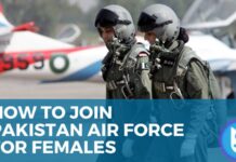 how to join pakistan air force for females