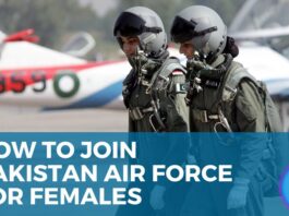 how to join pakistan air force for females