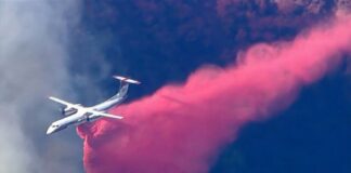 What is the Pink Powder Being Used to Fight California Fires?