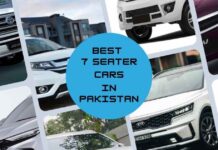 Best 7-Seater Cars in Pakistan: Spacious Rides for Families