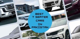 Best 7-Seater Cars in Pakistan: Spacious Rides for Families