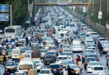 Traffic Situation in Karachi