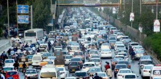 Traffic Situation in Karachi