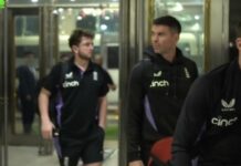England Team Arrives in Pakistan for ICC Champions Trophy 2025
