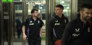 England Team Arrives in Pakistan for ICC Champions Trophy 2025