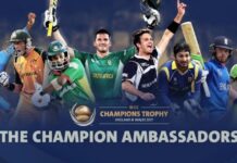 ICC Names Official Ambassadors for 2025 Champions Trophy
