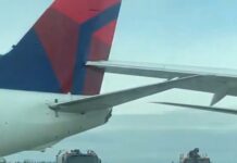 JAL Boeing 787 Hits Delta Plane’s Tail While Taxiing