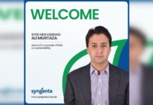 Syngenta Pakistan Appoints Mohammad Ali Murtaza as Head of Corporate Affairs & Sustainability