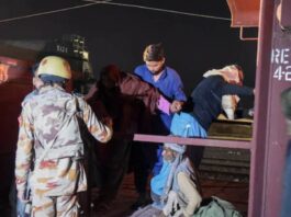 Security Forces in Action after Terrorists Hijack Train, Take Hostages