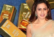 Indian actress arrested for smuggling 14.8 kg gold