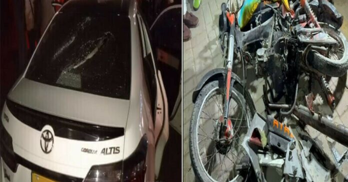 Couple Dies in Tragic Karsaz Road Accident