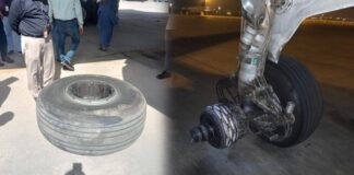 Missing PIA Plane Wheel Found at Karachi Airport