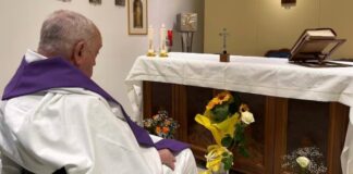 Vatican Releases First Image of Pope Francis in Hospital