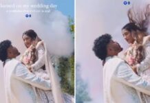 Wedding Colour Bomb Malfunction Leaves Bride Injured