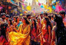 Everything Turns Vibrant as Holi is Celebrated Across Asia