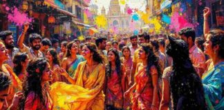 Everything Turns Vibrant as Holi is Celebrated Across Asia