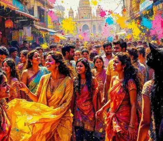 Everything Turns Vibrant as Holi is Celebrated Across Asia