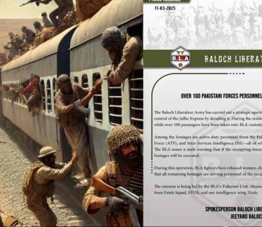 Jaffar Express Hijacked in Balochistan