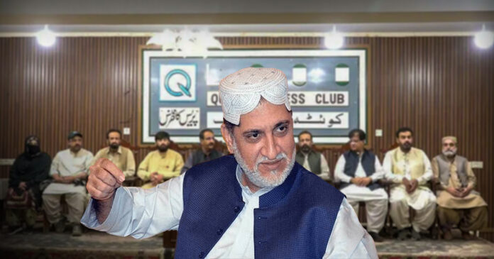 Balochistan Govt Threatens Arrest if Akhtar Mengal Enters Quetta