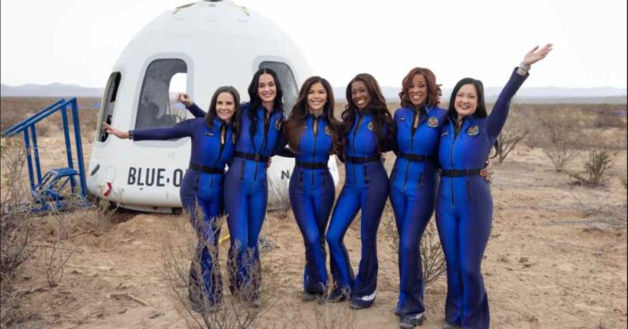 Blue Origin's Star-Studded11-Minute Space Mission was Nothing but Bizarre