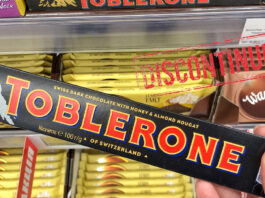 Fans Devastated after Toblerone Announces Discontinuation of Chocolate Bar