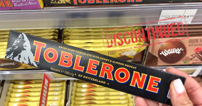 Fans Devastated after Toblerone Announces Discontinuation of Chocolate Bar