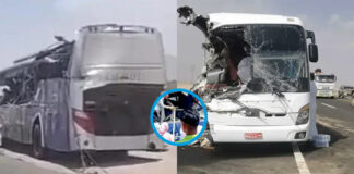 Five Pakistani Umrah Pilgrims Die in Saudi Bus Accident