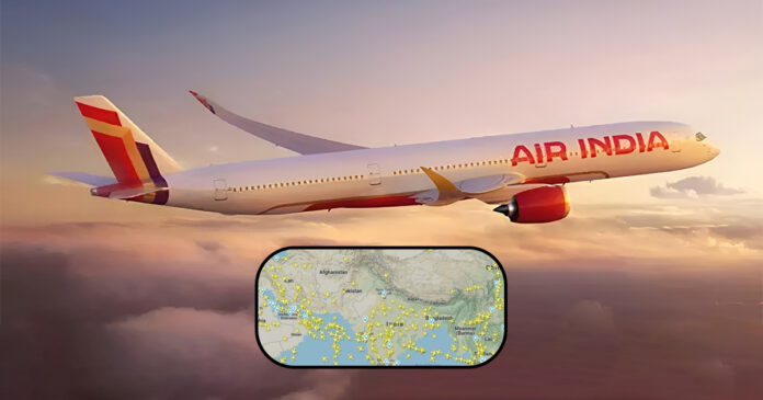 Indian Flights Rerouted as Pakistan Shuts Airspace