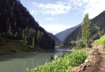 Jhelum River, Pakistan, Stabilise Following Mangla Discharge