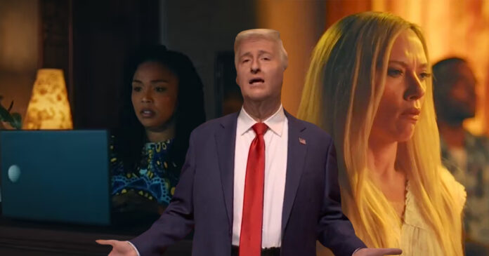 Saturday Night Live Spoofs White Lotus with Trump Family in the White Potus