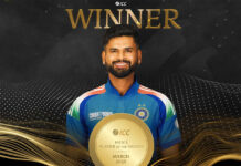 Shreyas Iyer Named ICC Player of the Month for March 2025