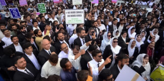 Sindh Lawyers Protests End, Except Baberlo Bypass
