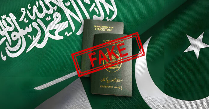 Two Pakistanis Caught Using Fake Licences For Saudi Work Visas
