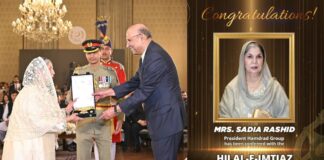 Sadia Rashid: The Chancellor Of Hamdard University Getting 'Hilal-e-Imtiaz'