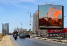 Fire in Korangi Creek Continues to Burn for Sixth Day