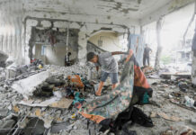 israeli-strikes-on-gaza-school-and-home-kill-at-least-49
