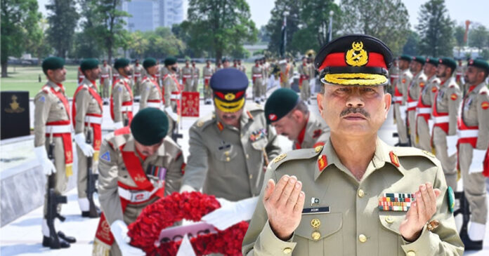 Field Marshal Asim Munir Receives Guard of Honour at Yadgar-e-Shuhada
