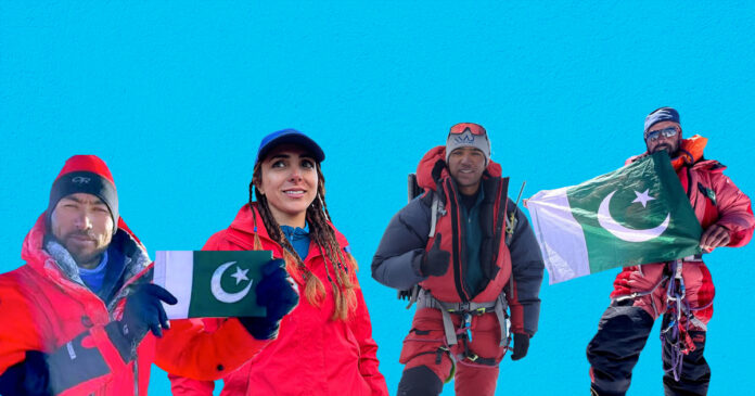 Four Pakistani Mountaineers Set Out to Conquer Historic Himalayan Expeditions in Nepal