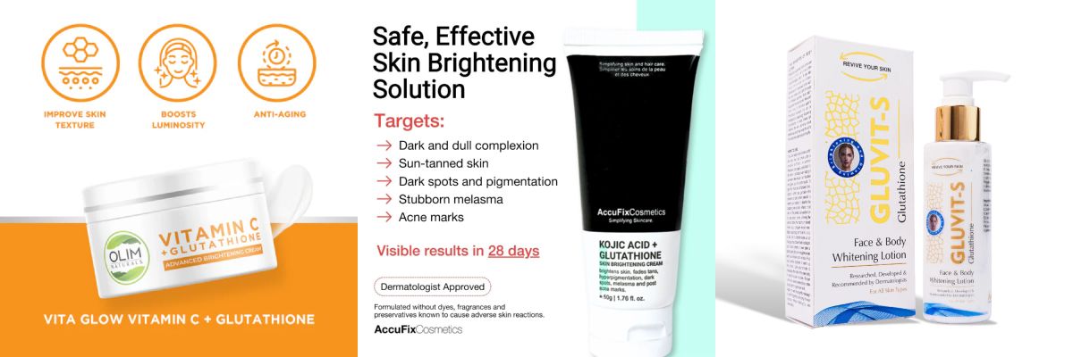 Top Glutathione Creams Available in Pakistan
