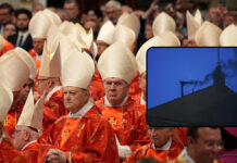 No New Pope Elected on First Day, Black Smoke from Sistine Chapel Signals