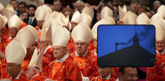 No New Pope Elected on First Day, Black Smoke from Sistine Chapel Signals