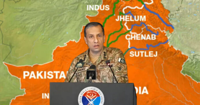 DG ISPR Dismisses India’s Water Threat As “Insane Thinking”