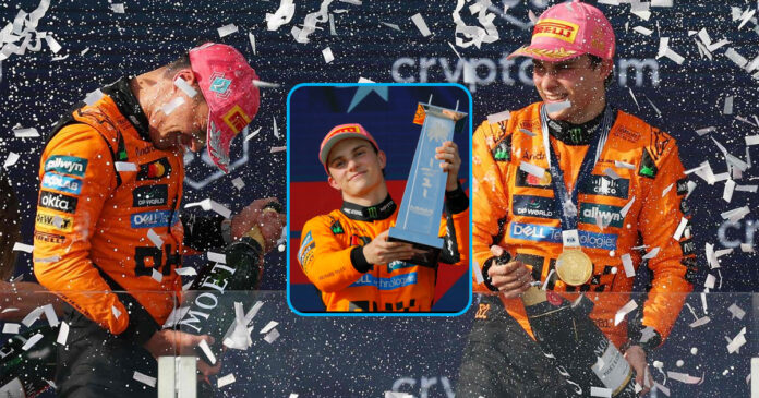 Oscar Piastri Wins Miami Grand Prix, Beating Lando Norris