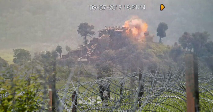 Pakistan Army Destroys Three More Indian Posts Along LoC