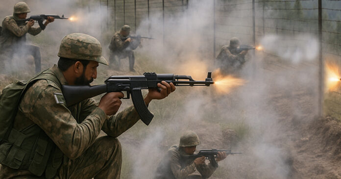 Pakistan Army Responds to Unprovoked Indian Firing on LoC